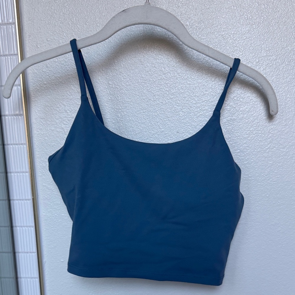 Elegant Blue workout Camisole Top